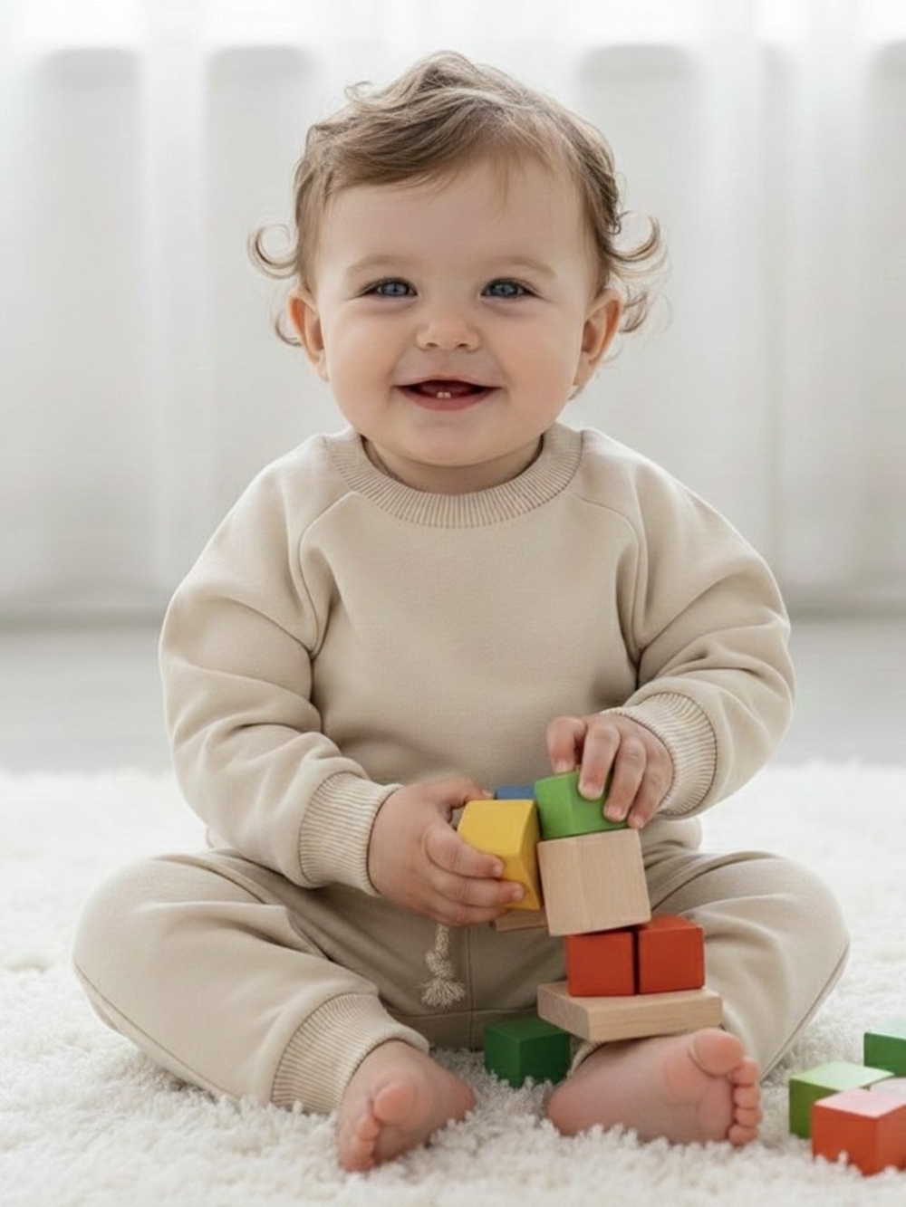 95% Organic Cotton Kids Jogger Set